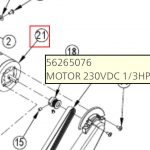 MOTOR  230VDC  1/3HP