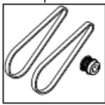 DRIVE BELT KIT FOR GU305