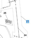 LEVER W/CABLE SQUEEGEE LIFTING  KIT