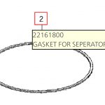 GASKET FOR SEPERATOR. KIT