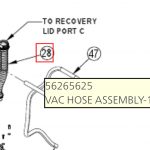 VAC HOSE ASSEMBLY-12.50