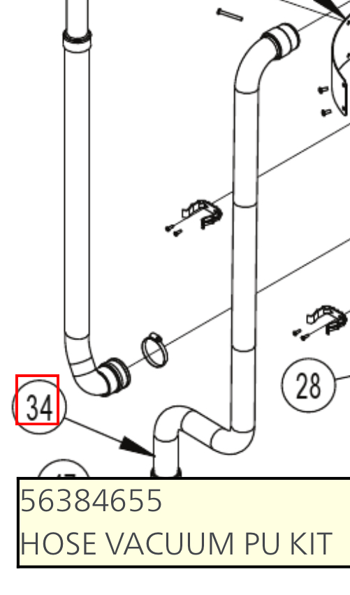 HOSE VACUUM PU KIT