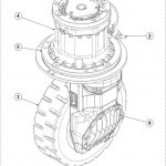 MOTORWHEEL TV-130 24V AC 1.2KW KIT
