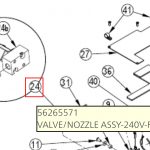 VALVE/NOZZLE ASSY-240V-RESTORE