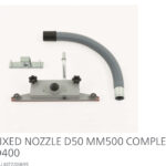 FIXED NOZZLE D50 MM500 COMPLETE D400